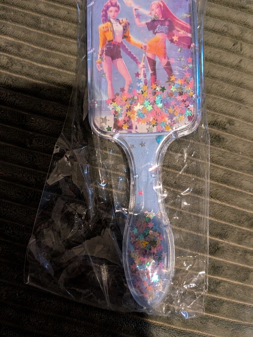 New K-pop Demon Hunters Hair Brush